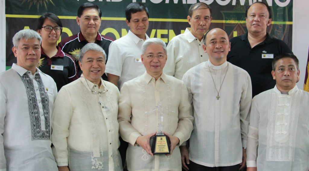 President Alfredo Pascual in UP Vanguard Oblation Award roster