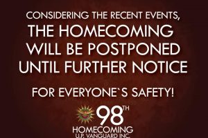 The 98th Homecoming and Convention is Postponed