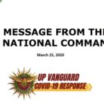 Message of UPVI National Commander, Vgd. Guido Delgado ’79