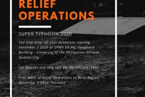 Bagyong Rolly Relief Operations